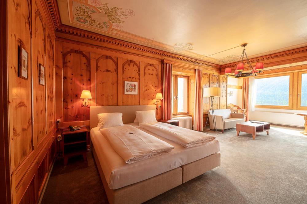 Chesa Languard Hotel Sankt Moritz Buitenkant foto