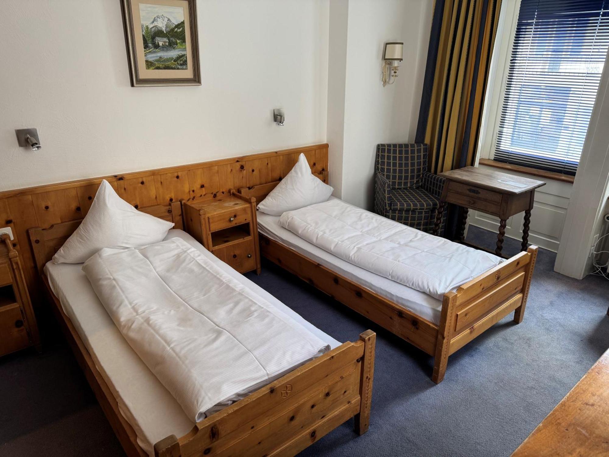Chesa Languard Hotel Sankt Moritz Buitenkant foto